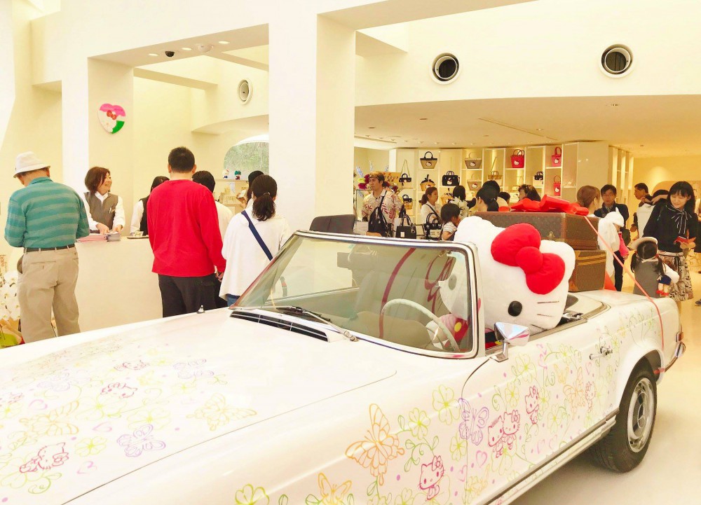 日本關西HELLO KITTY SMILE餐廳開幕!萌爆14米Kitty頭+3D投影劇院+無敵海景! 4 HELLO KITTY SMILE