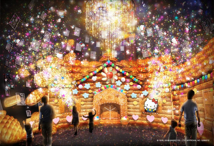 日本關西HELLO KITTY SMILE餐廳開幕!萌爆14米Kitty頭+3D投影劇院+無敵海景! 5 HELLO KITTY SMILE