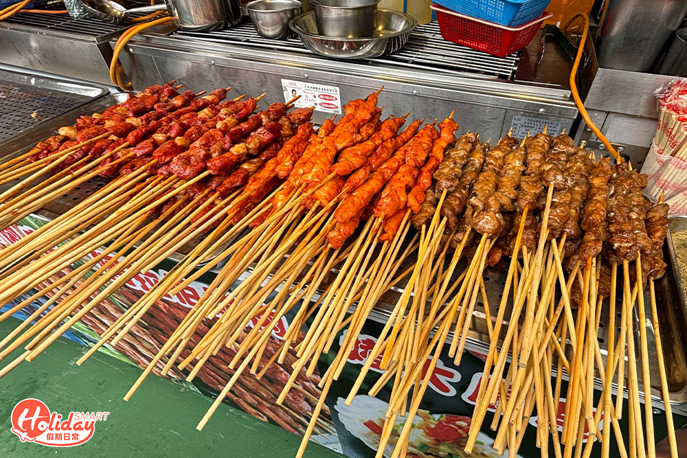 阿拉伯烤肉香氣十足。